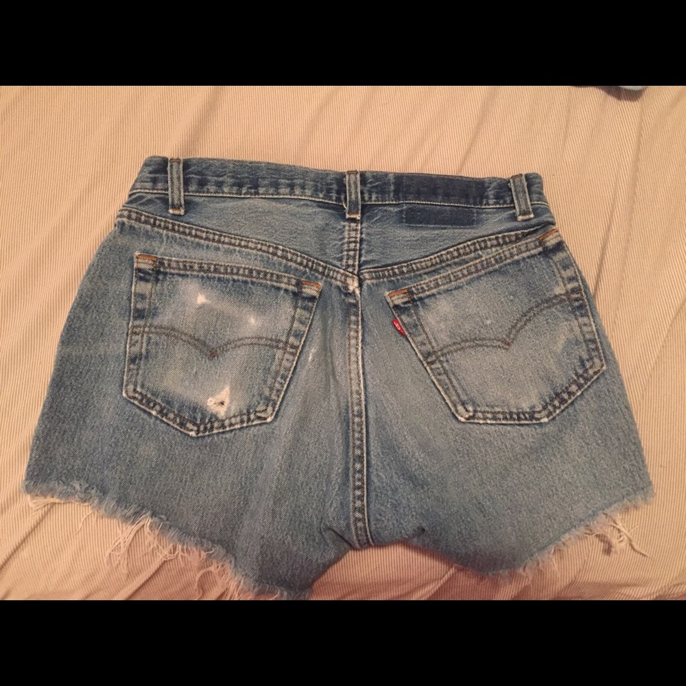 Reformation Repurposed Levi’s Shorts